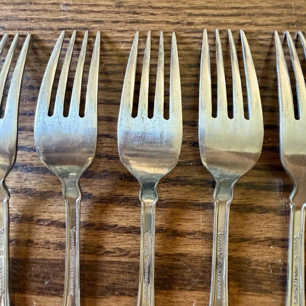 Vtg Rogers Co. Stainless 